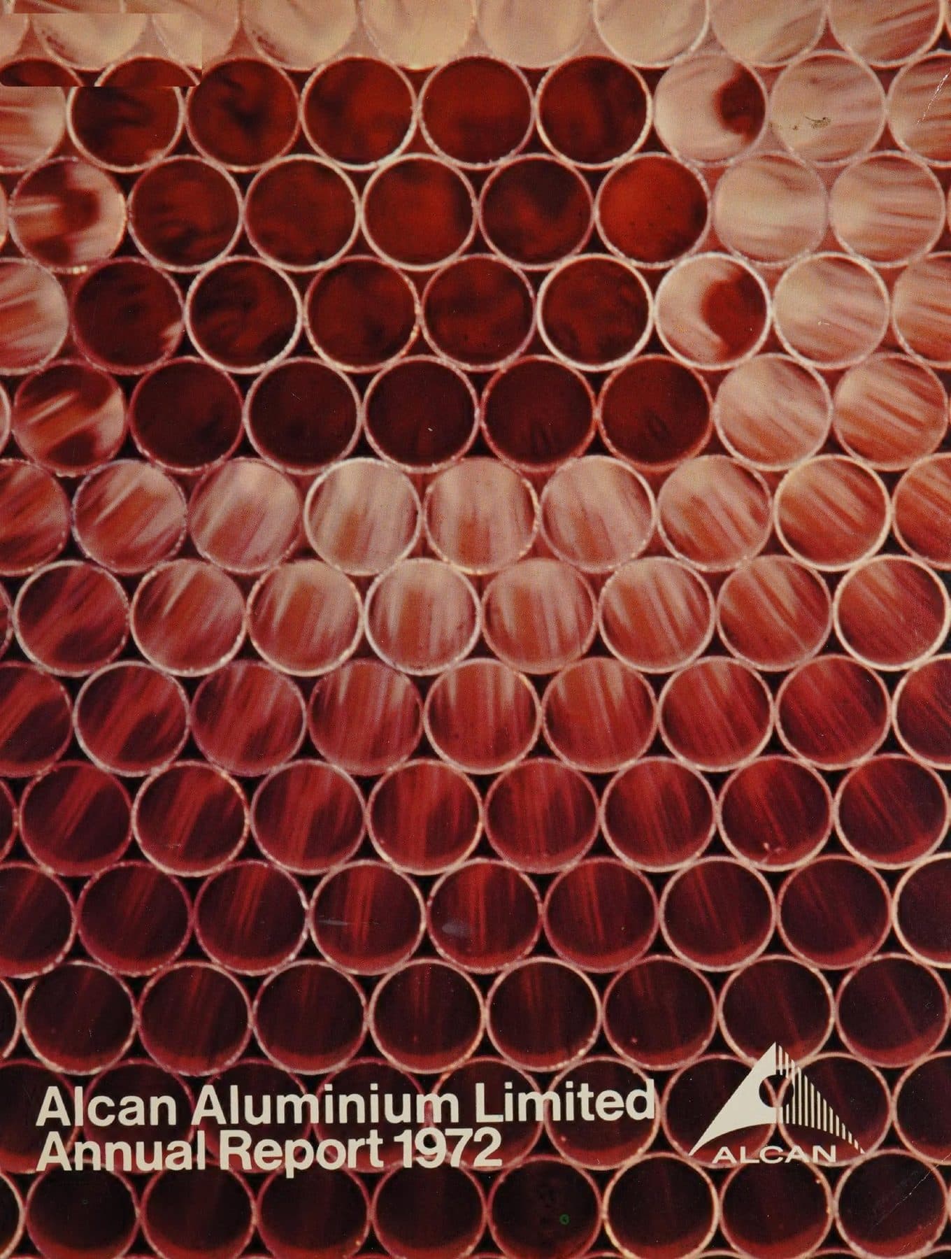 Aluminum tubes stacked end-on, filling the frame.